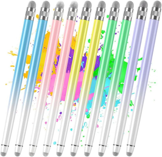 【10Pack】Colorful Stylus Pen for Touchscreen