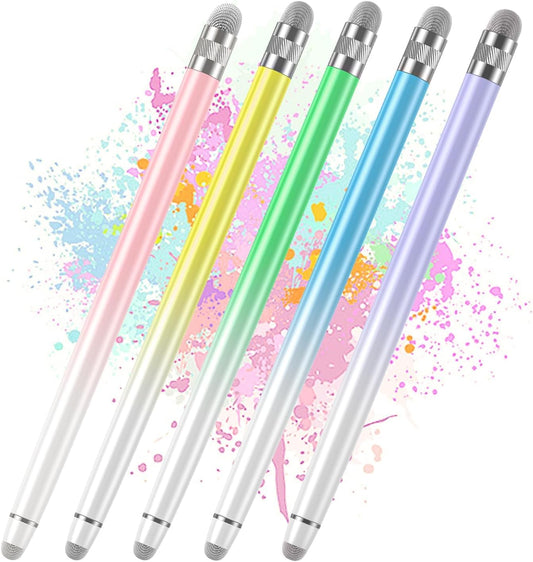 【5Pack】Colorful Stylus Pen for Touchscreen