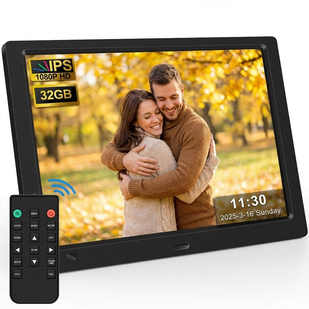 【10.1"】 Digital Picture Frame,NO-WIFI