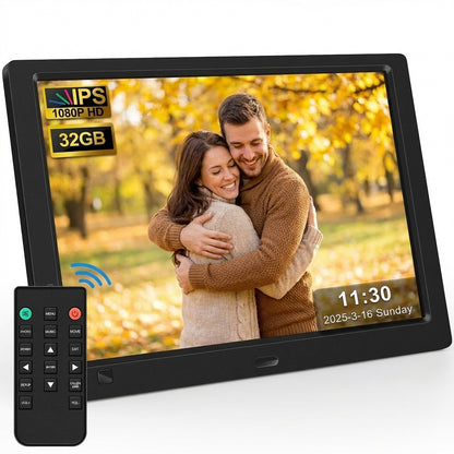【10.1"】 Digital Picture Frame,NO-WIFI