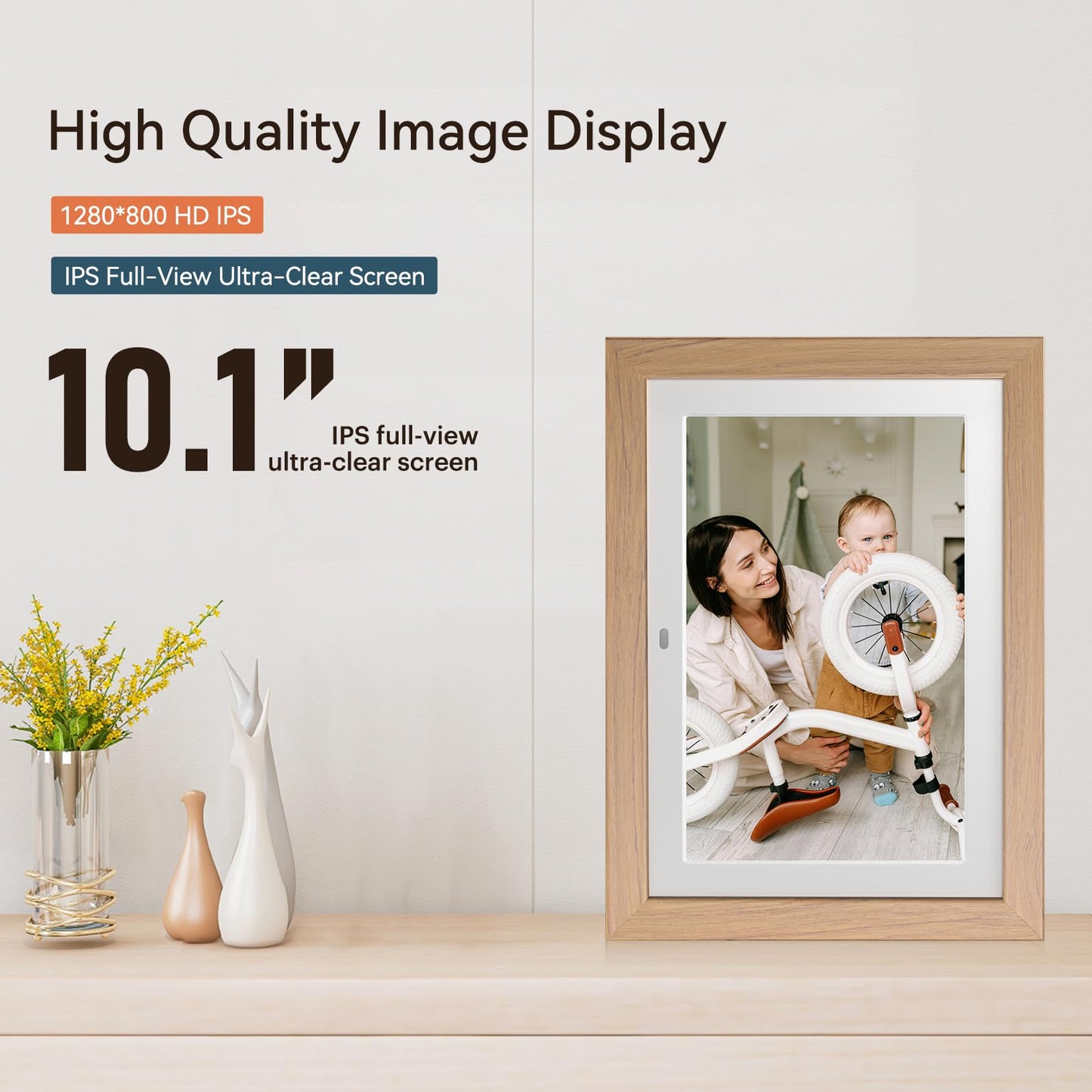 【10.1"】 Digital Picture Frame,NO-WIFI