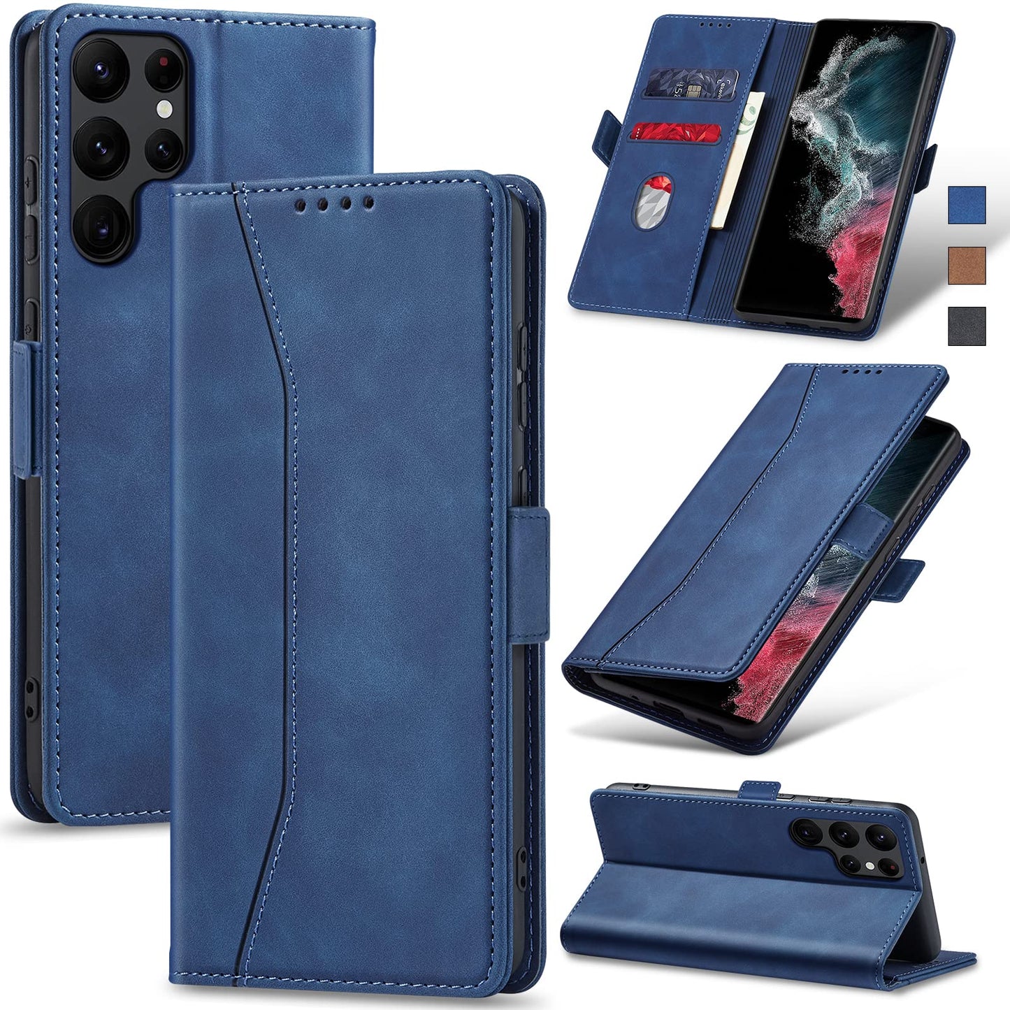 【Wallet】 Phone Case for Galaxy