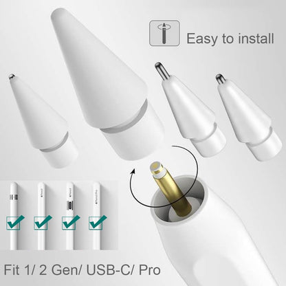 【4Pack】Tips for Apple Pencil