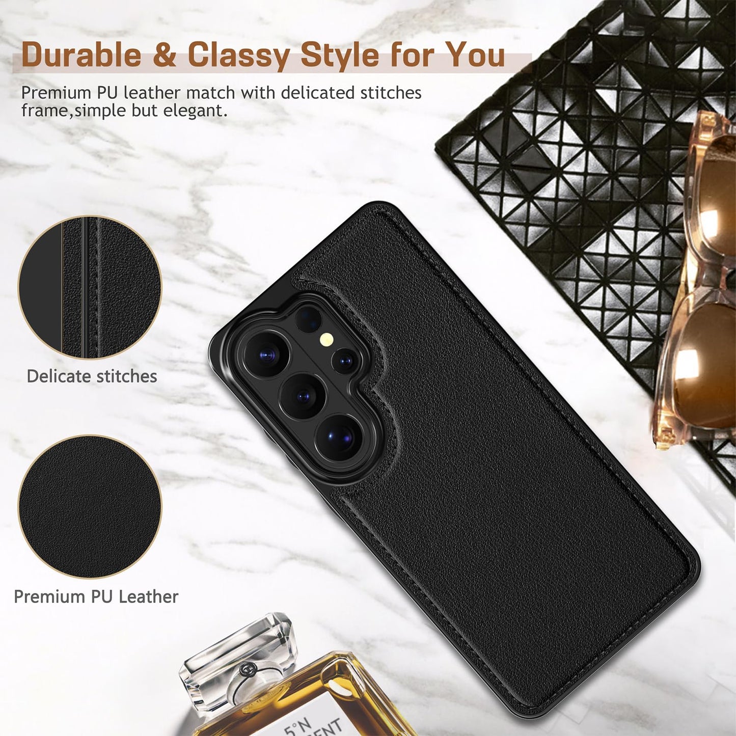 【Leather】Phone Case for Galaxy