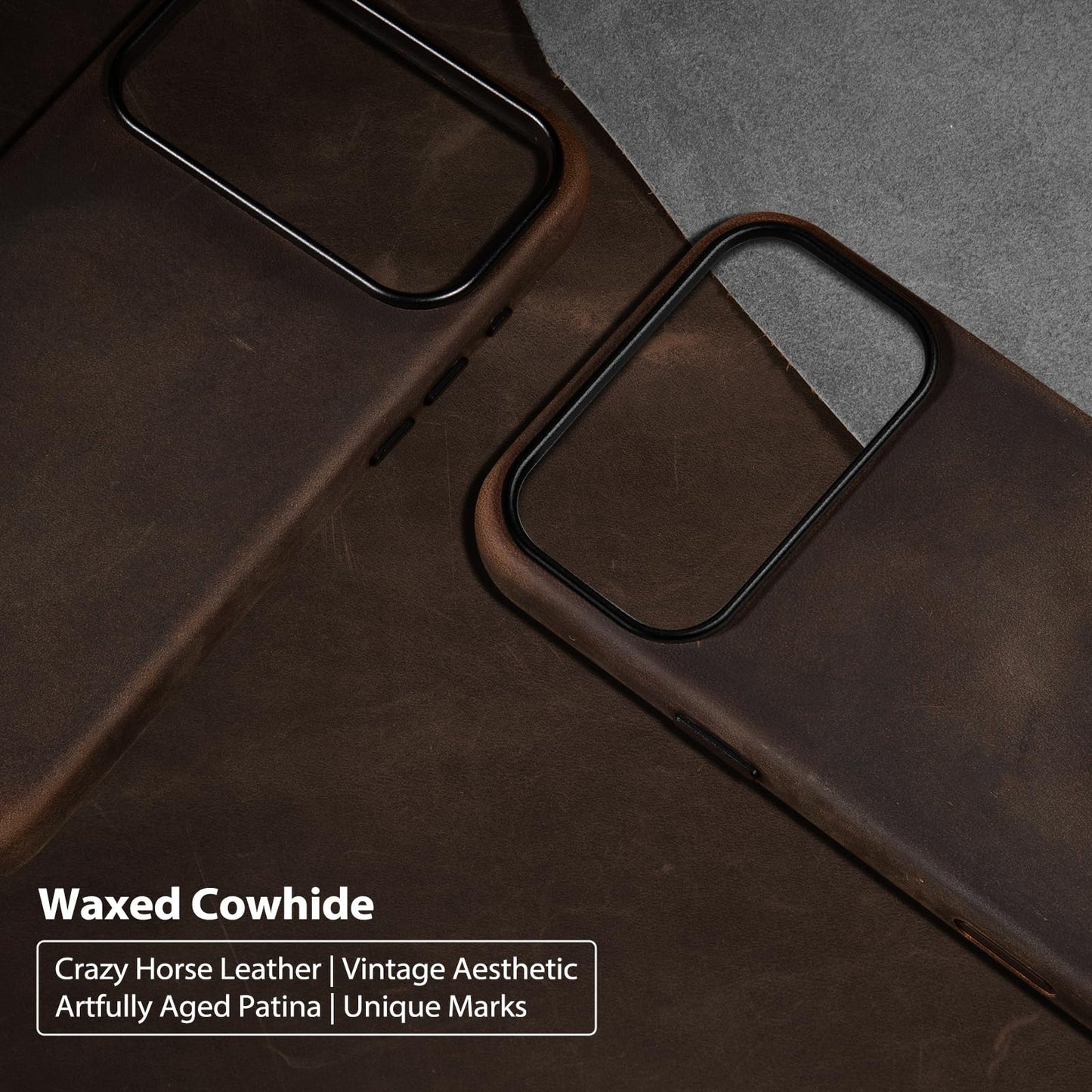 【Leather】Phone Case for iPhone