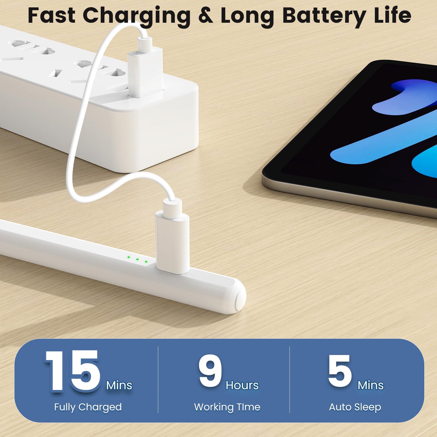 【1+3】Stylus Pen Set for iPad(2018-2026)