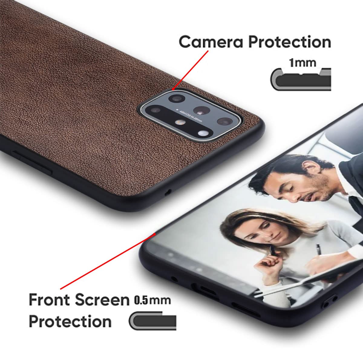 【Leather】Phone Case for Pixel