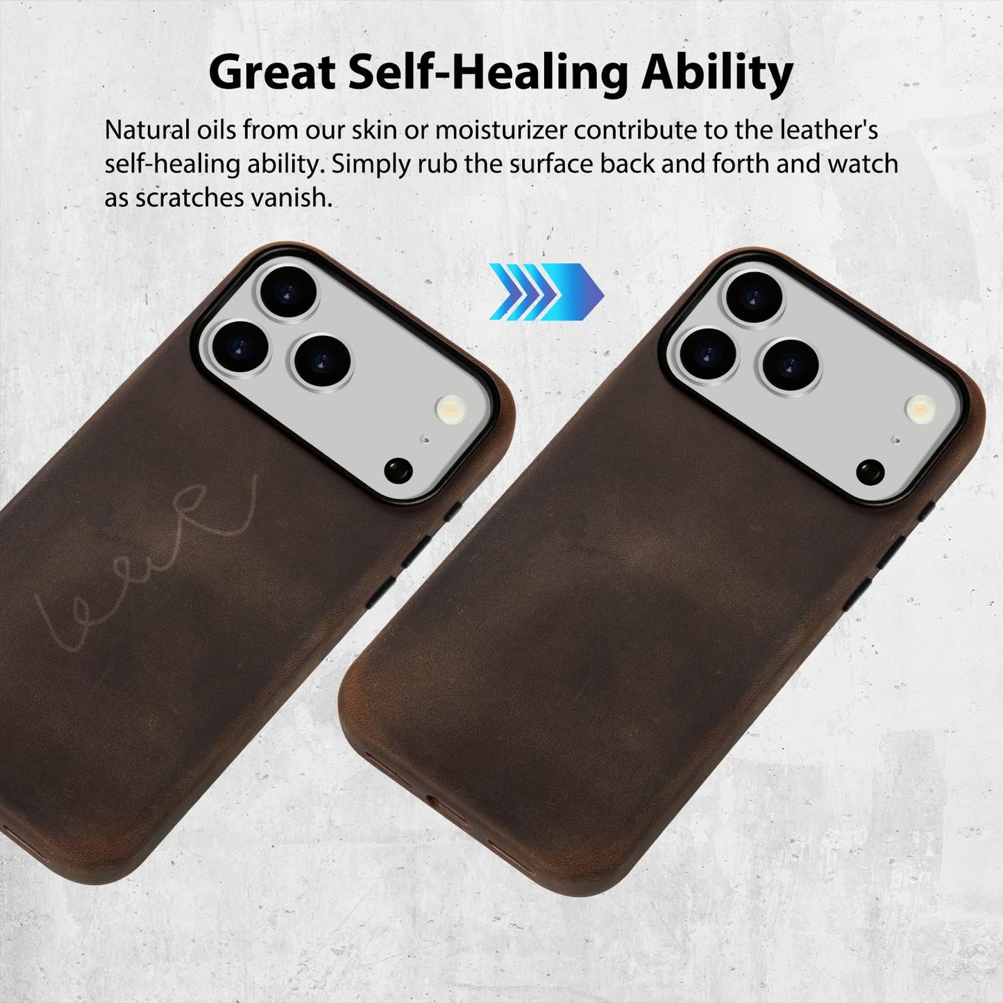 【Leather】Phone Case for iPhone