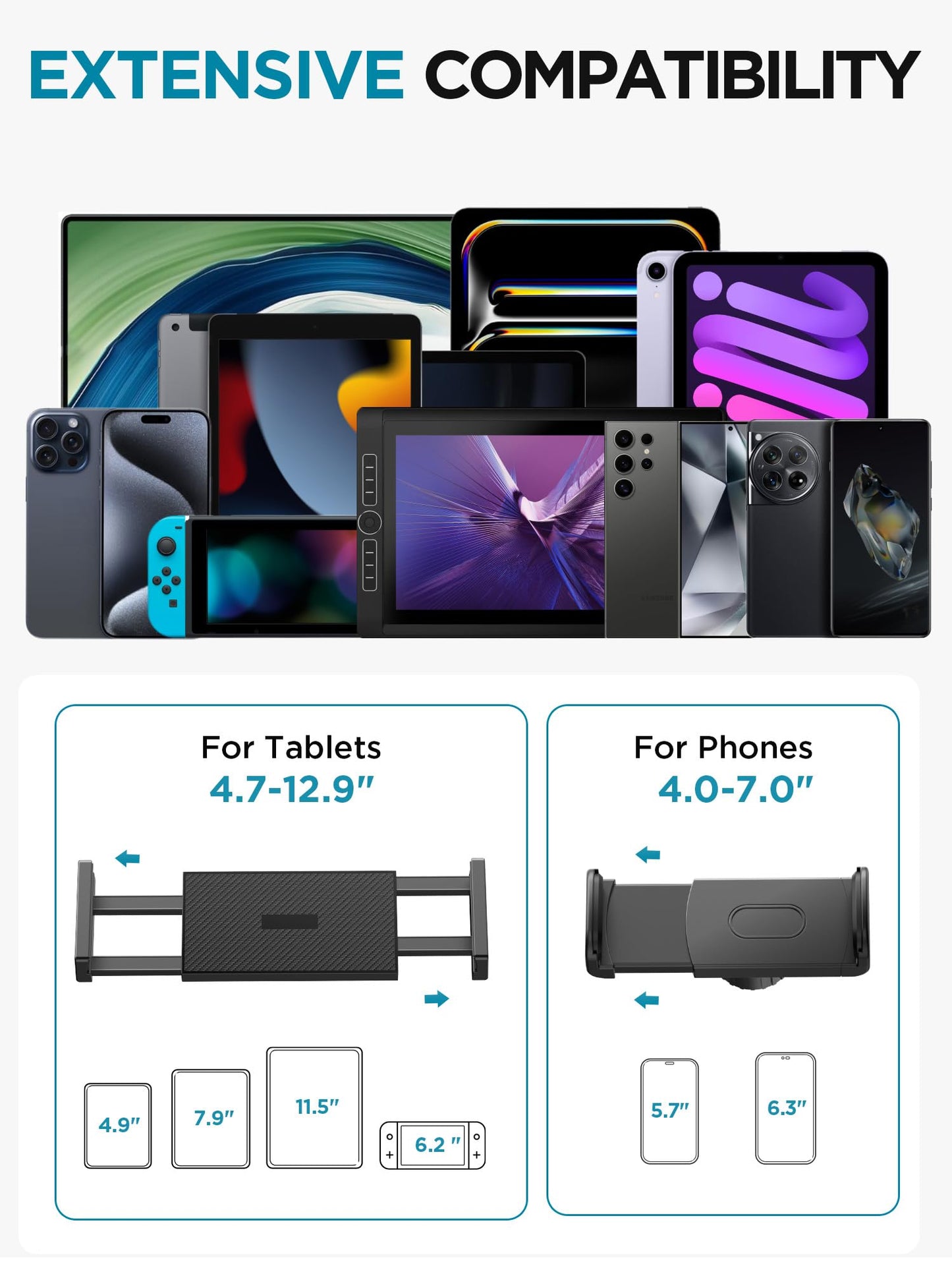 【Bigger】Phone Mount Holder