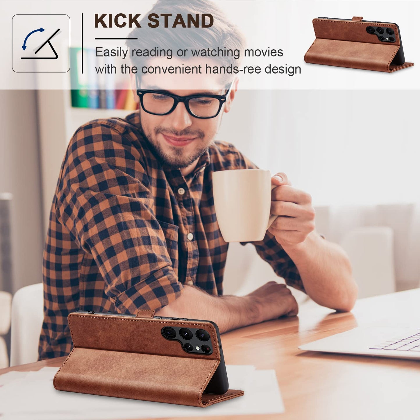 【Wallet】 Phone Case for Galaxy