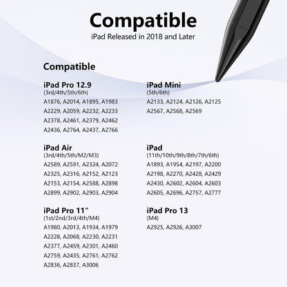Stylus Pen for iPad(2018-2026)