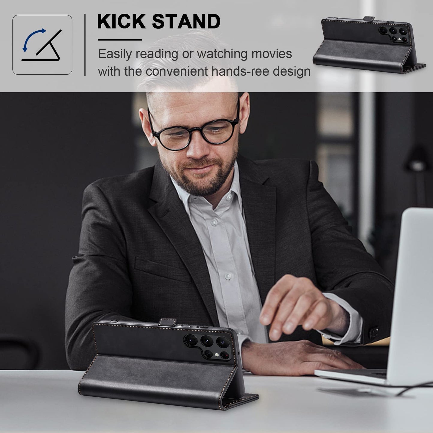 【Wallet】 Phone Case for Galaxy