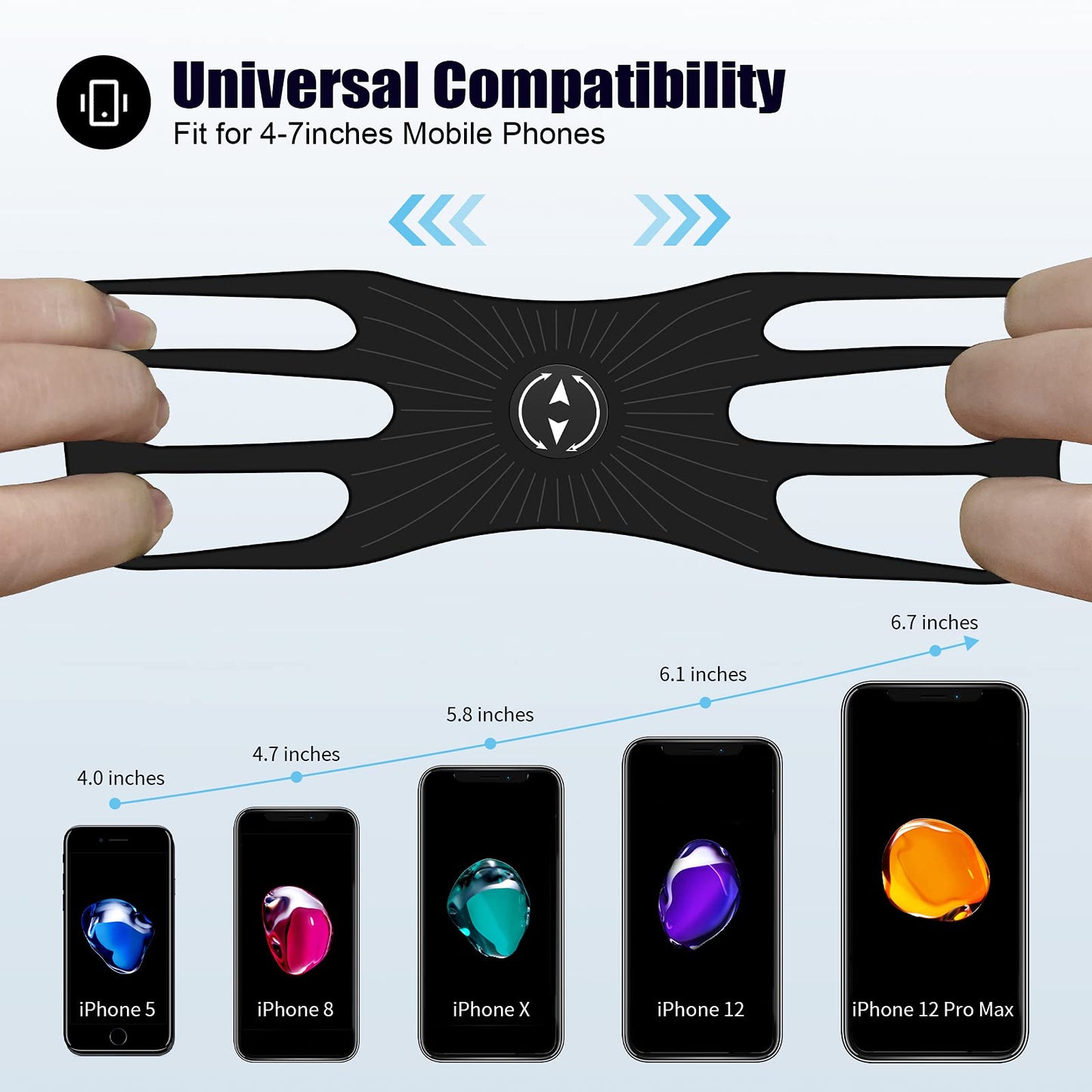 【360° 】Bicycle Phone Mount Holder