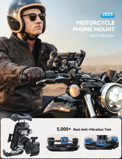 【Heavy Duty】Motorcycle&Bicycle Phone Mount Holder