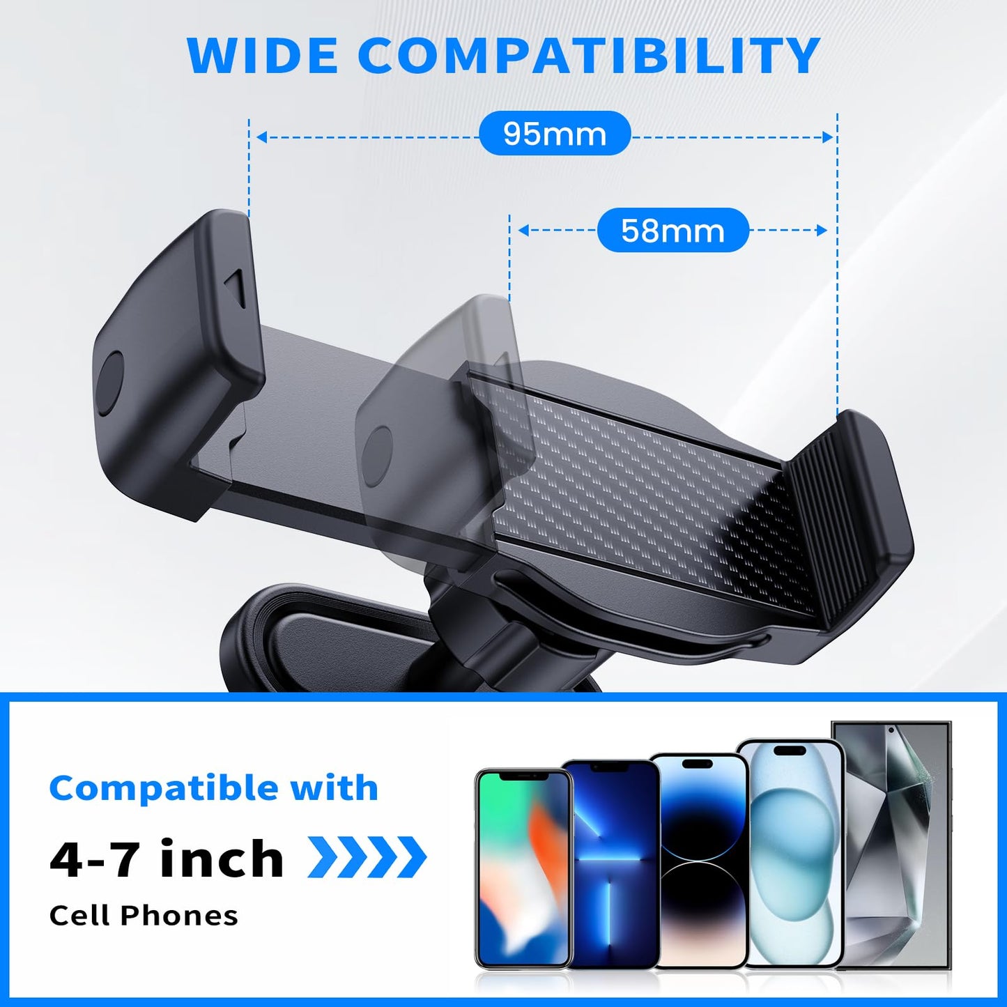 【EasytoUse 】Phone Mount Holder for Gym
