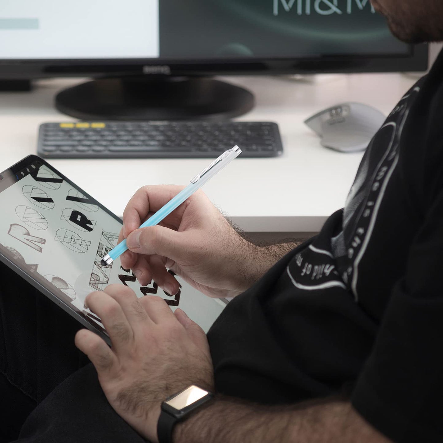 【12Pack】 Stylus Pen Set for Touchscreen