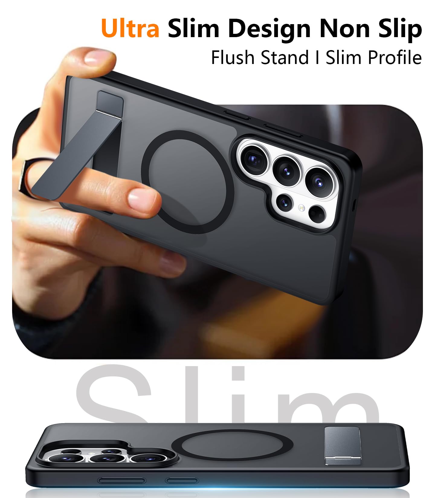 【Stand】 Phone Case for Galaxy