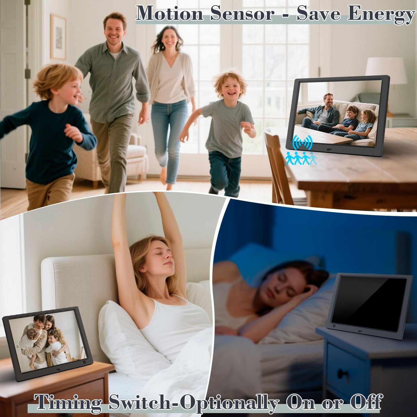 【10.1"】 Digital Picture Frame,NO-WIFI